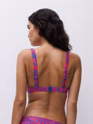 Femilet Chantelle bikinibh obyglad Tidra FS53QA C73 Berry Jungle