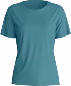 Calida topp kort ärm Favourites Beach 14926 / 667 north sea green