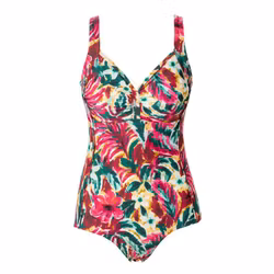 Trofé baddräkt Samos 86104 Artsy multifärgad (protesficka)