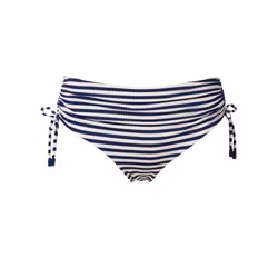Trofé bikinibyxa snörtrosa Stripes 86256 7900 marin
