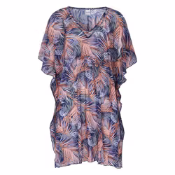 Damella strandponcho 35513 marin/aprikos