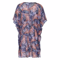 Damella strandponcho 35513 marin/aprikos