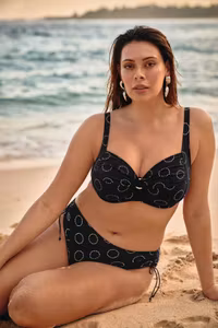 Anita bikinibh Elna top 8759-1 / 001 svart/silver