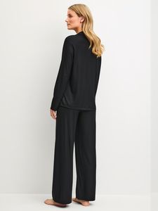 Calida pyjamas Striped Dreams 40036 992 black