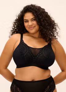 Elomi Bh Tiernie Non Wired Bralette EL303317 Black