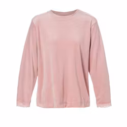 Trofé tröja i soft velour 56220 / rosa 5200