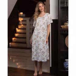Trofé nattlinne kort ärm 66219 5200 offwhite