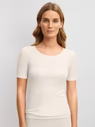 Calida True Confidence topp i ull och silke 14135 / 094 pearl cream