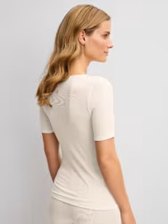 Calida True Confidence topp i ull och silke 14135 / 094 pearl cream
