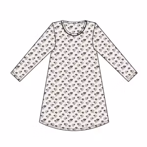 Lady Avenue nattlinne Bamboo 66702 / 1329 off-white-brun