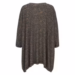 Damella poncho 99839 / 530 Brun-svart