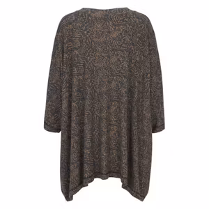 Damella poncho 99839 / 530 Brun-svart