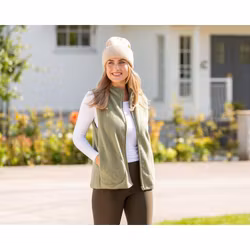 Trofé Väst Teddy fleece 56230 army 1800
