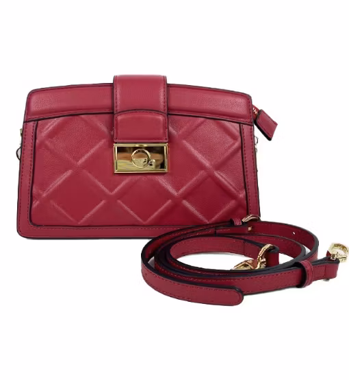 Vattert veske med to trendy skulderstropper - 3 varianter