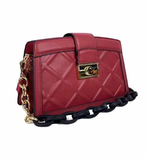 Vattert veske med to trendy skulderstropper - 3 varianter