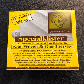 Non-woven & Glasfiberväv Specialklister