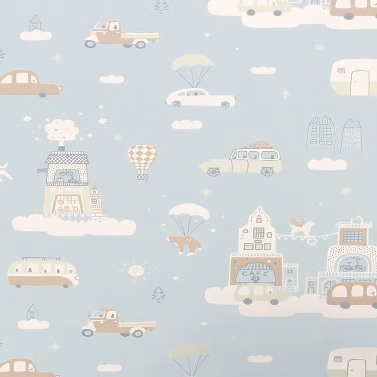 Above The Clouds Soft Grey