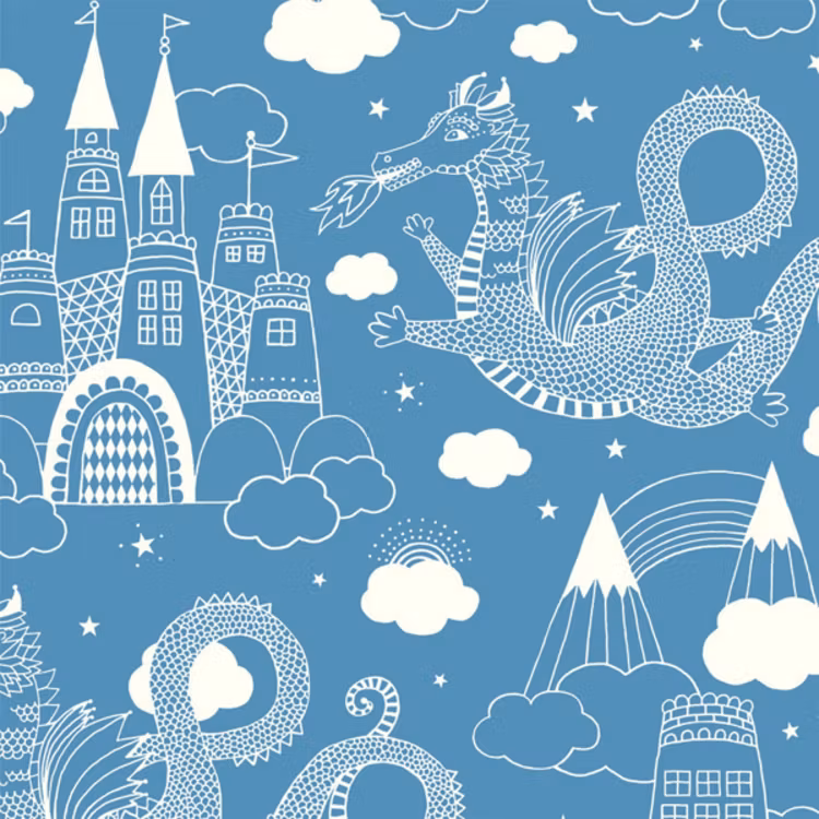 Dragon Sky Dark Blue
