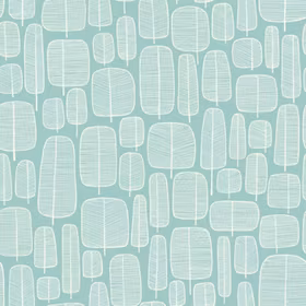 Little Trees Eggshell blue