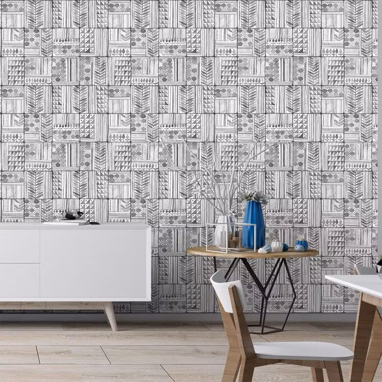 Patchwork Antracita