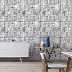 Patchwork Antracita
