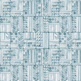Patchwork Azul Egeo