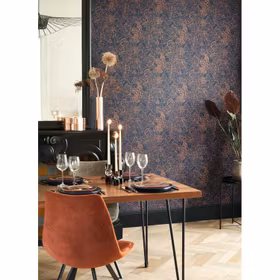 Gravure Dark Bleu / Cuivre