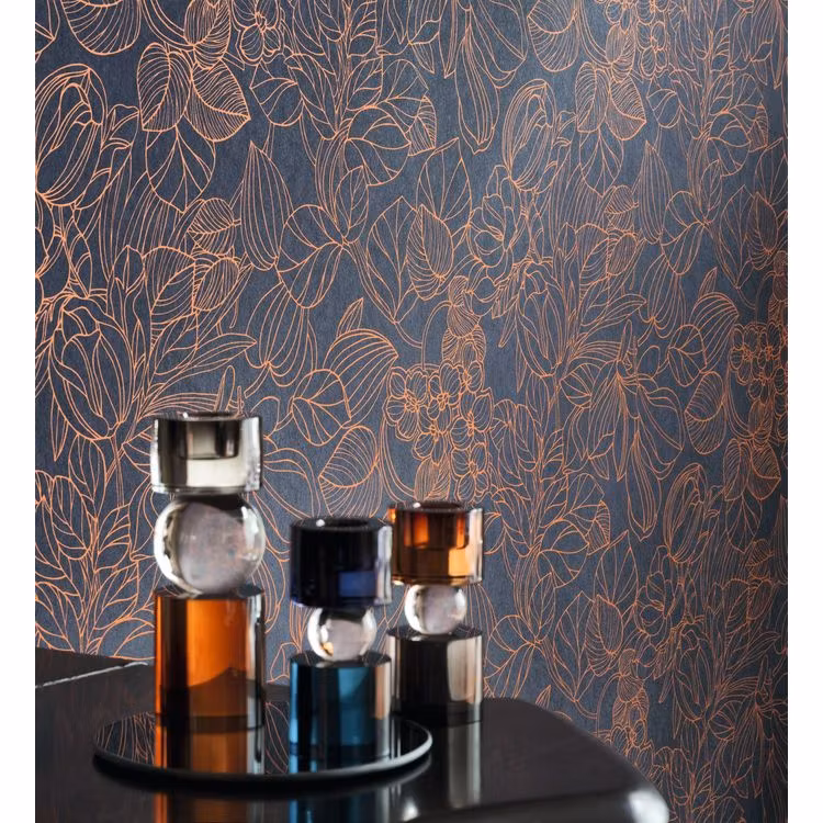 Gravure Dark Bleu / Cuivre