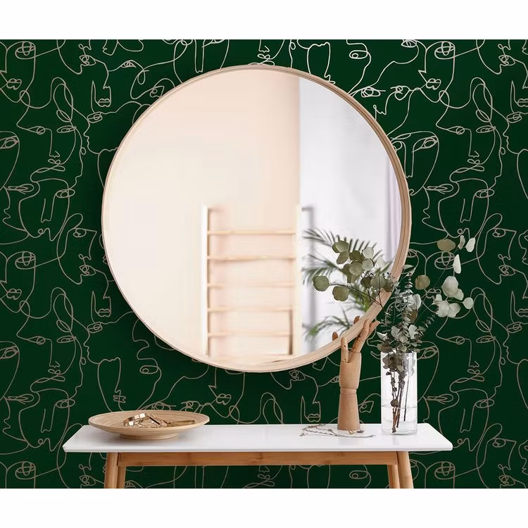 Linear Visage Green / Gold