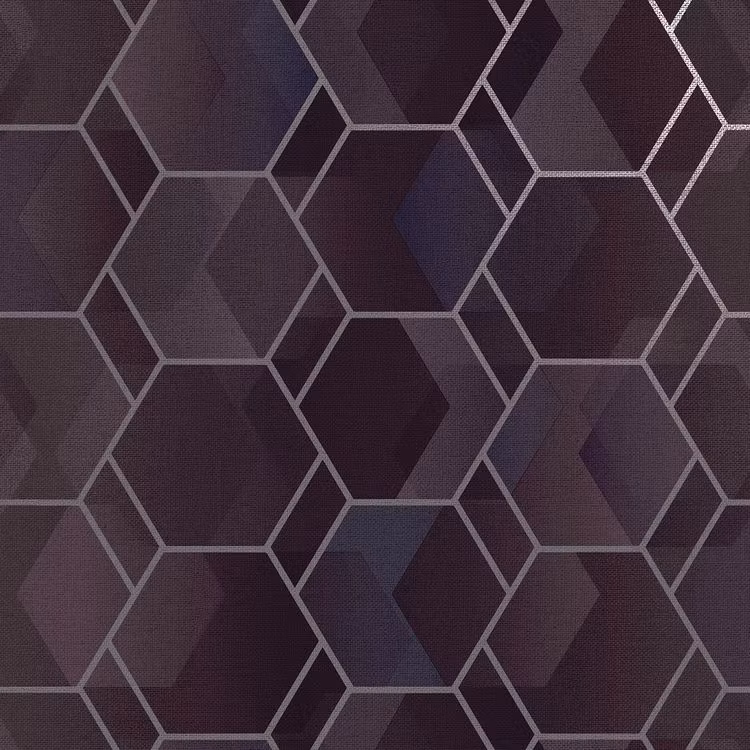 Cassius Purple / Silver