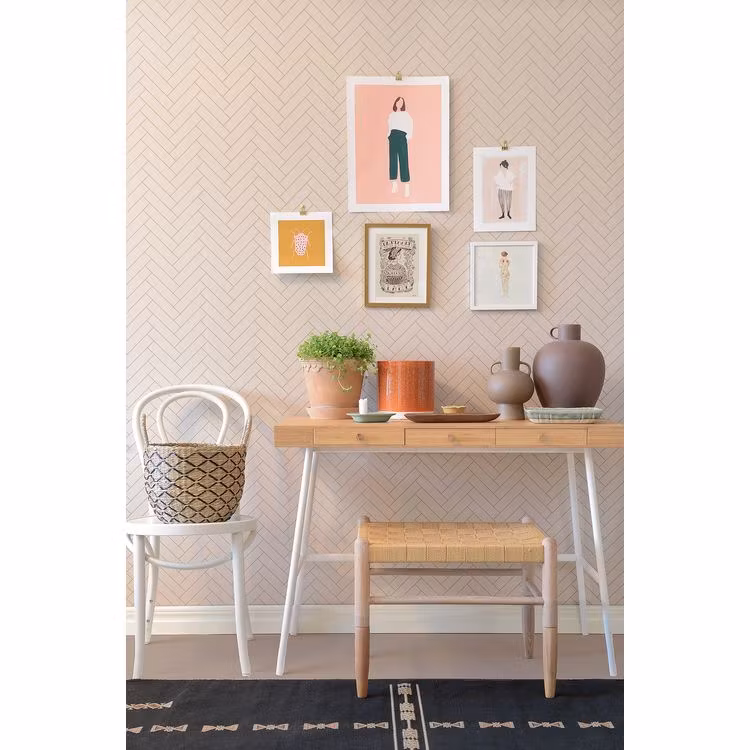 Herringbone Sandy Beige