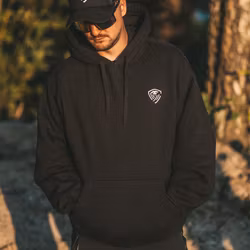 Hoggorm BOXY hettegenser Black Line