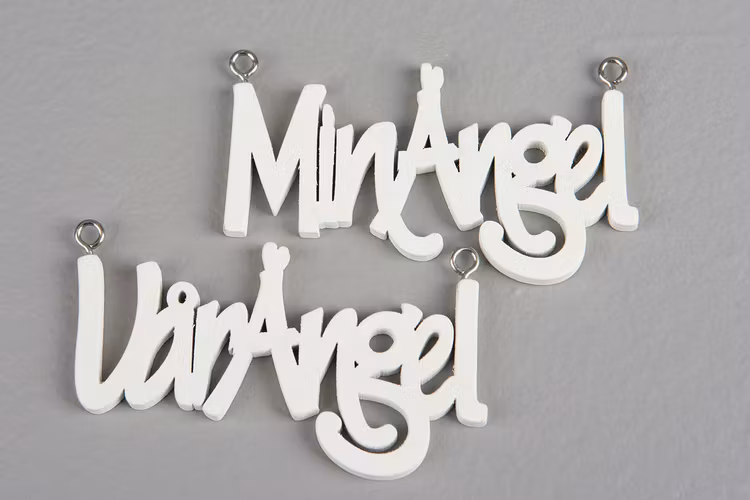 Dekoration Vår Ängel 8.5x4 cm