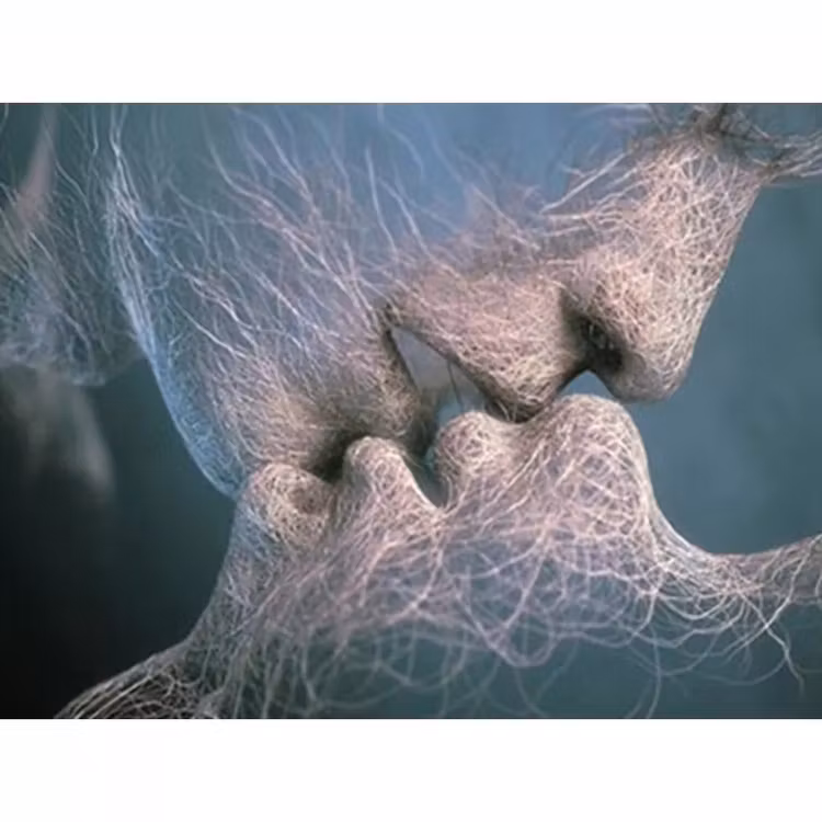 Diamanttavla Light Kiss 40x60