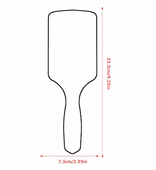 Diamond Painting Hårborste Flamingo 23x7 cm