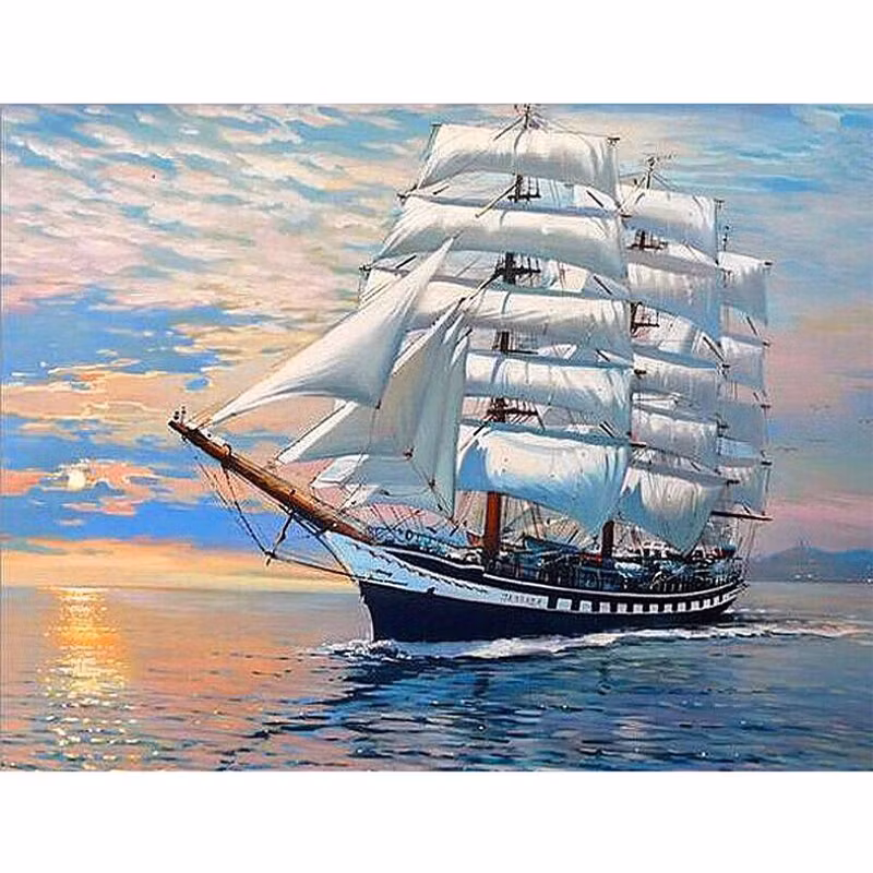 Diamanttavla (R) Sailor 40x50