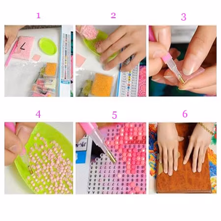 Diamanttavla Snow Castle 50x70