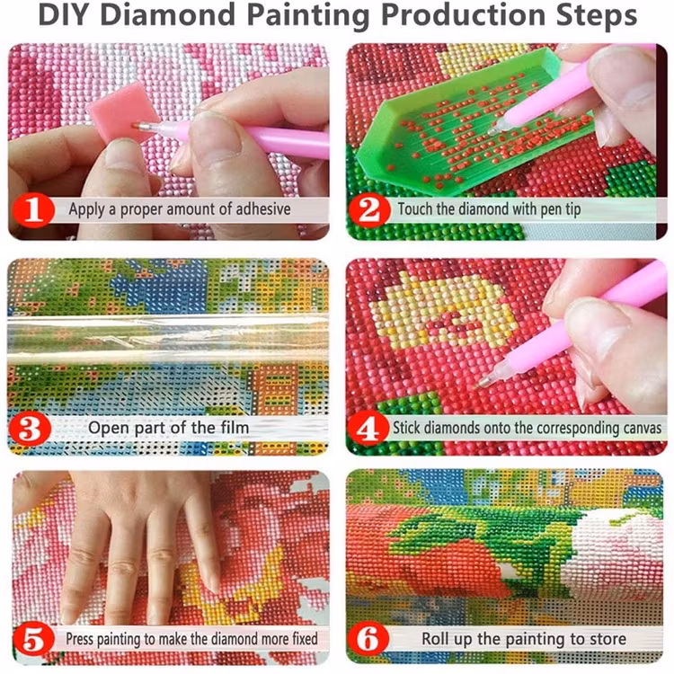 Diamanttavla Skepp 40x50