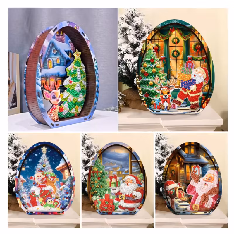 Diamond Painting Bordsdekoration 3D Liten Ren