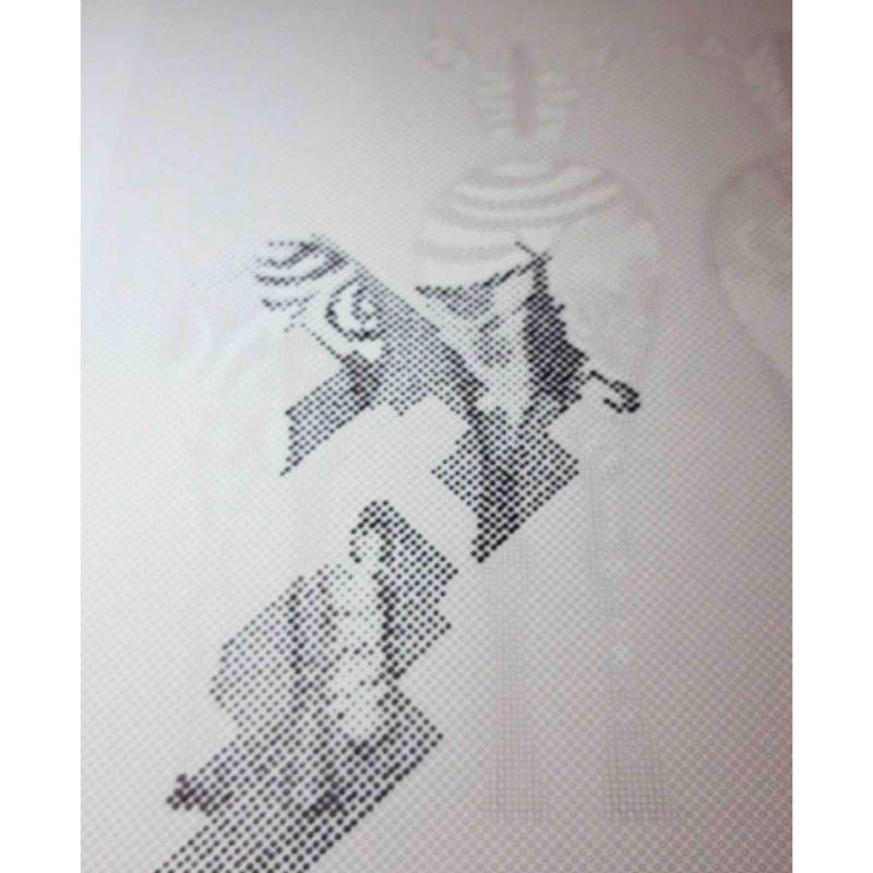 One Color Dot Painting African Women 40x50