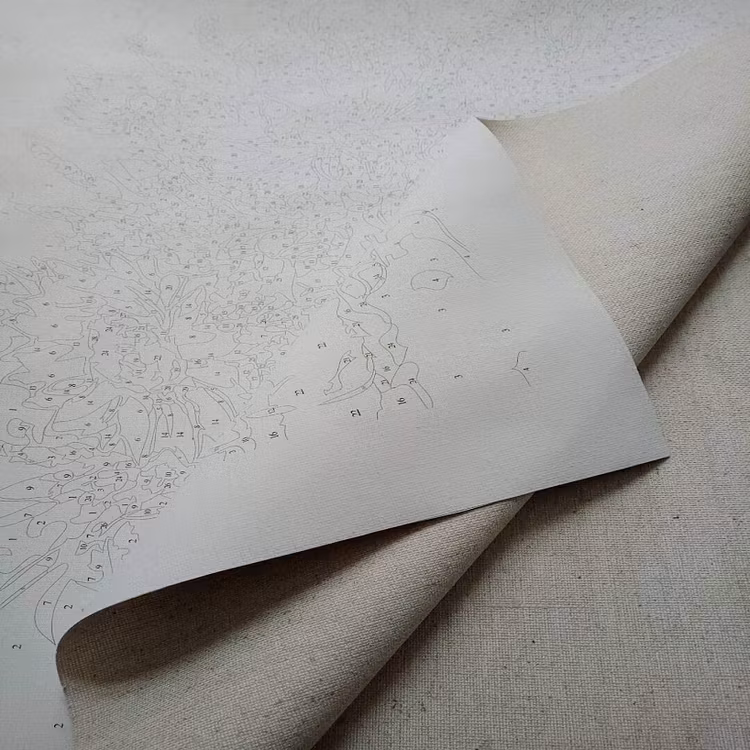 Paint By Numbers Prästkragar 40x50