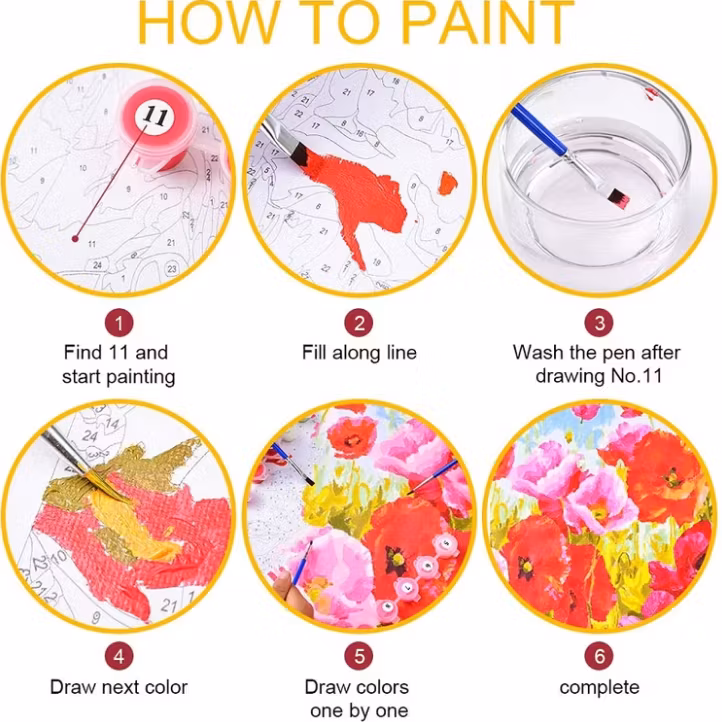 Paint By Numbers Gentle 40x50