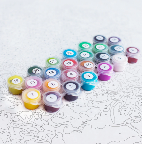 Paint By Numbers Sommarstig 40x50