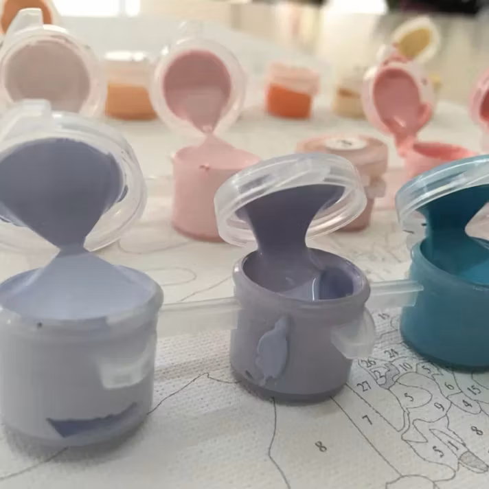 Paint By Numbers Svart Fjäril 40x50