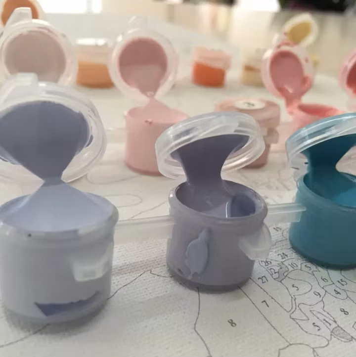 Paint By Numbers Woman Abstract 40x50 - Leverans vecka 35