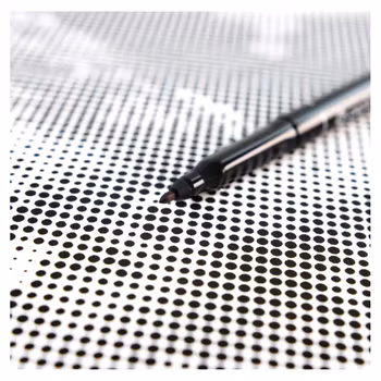 One Color Dot Painting Silence 40x60