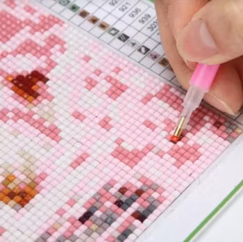 Diamanttavla Teddy med Paket 30x40 - Leverans Vecka 44