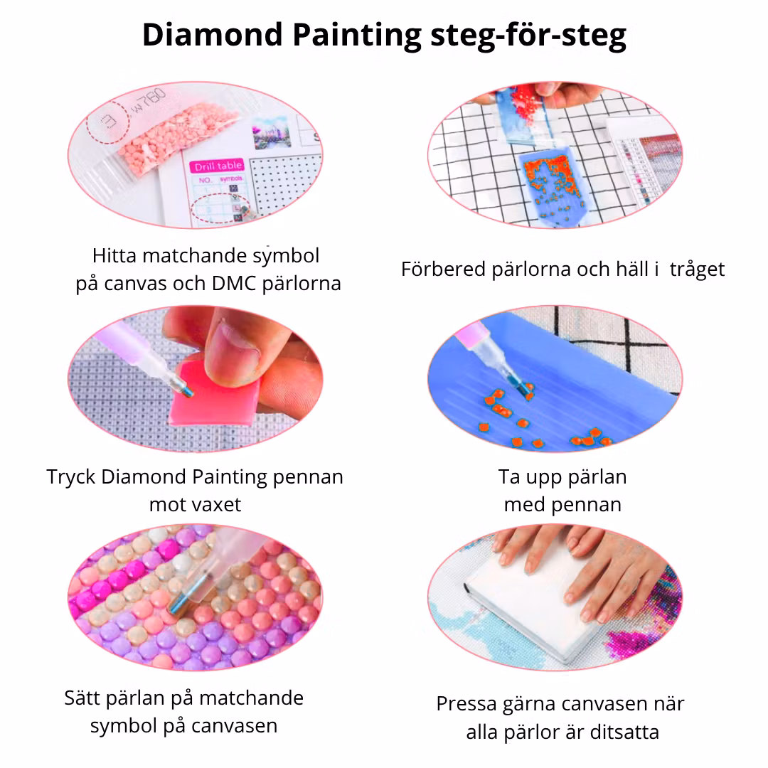 Diamanttavla Fågelholk 40x40