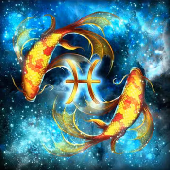 Diamanttavla Fiskarna 30x30