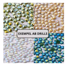 Diamanttavla AB Drills åglar På Björkkvist 40x50